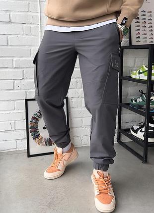 Повседневные штаны карго staff cargo pa gray