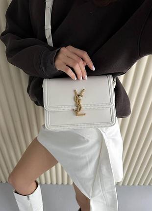 Yves saint laurent solferino white/gold