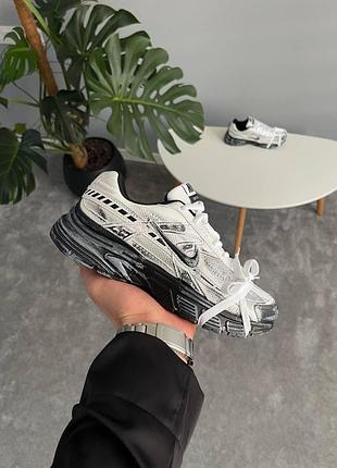 Белые кроссовки унисекс nike initiator custom white black х найк 36