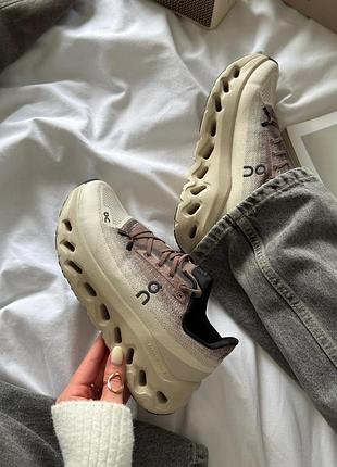 On loewe x cloudtilt clove sand