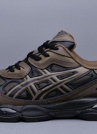 Кросівки чоловічі asics gel-nyc dark sepia- clay canyon
