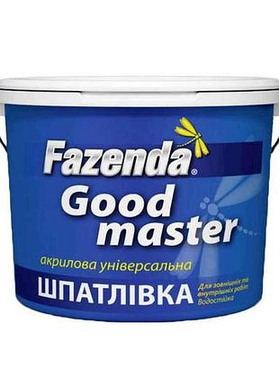 Шпаклівка 0,5кг дуб акрилова універсальна good master тм fazenda