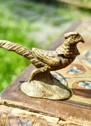 Вінтажна мініатюра, фазан.