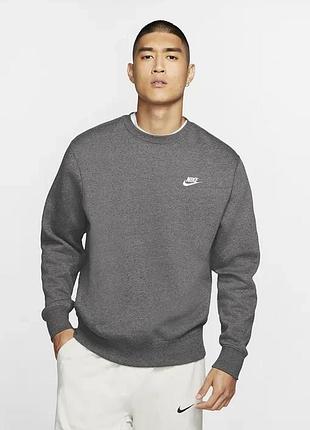 Світшот чоловічій nike m nsw club crw bb bv2662-071