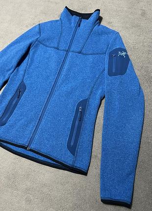 Arcteryx флісова кофта жіноча розмір с оригінал фліска арктерікс женская