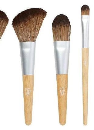 Набор мини-кистей для макияжа cien beauty, 6 шт в футляре cien beauty