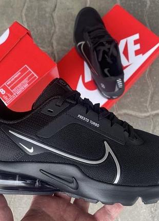 Nike air presto turbo 5 black, чоловічі кросівки nike air presto max 42