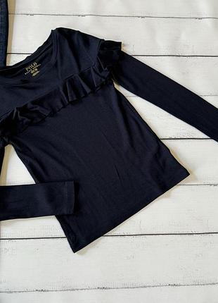 Реглан polo ralph lauren розмір s7 зріст 130 кофта лонгслів блуза шкільна форма