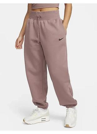 Жіночі штани nike w nsw phnx flc hr os pant dq5887-208