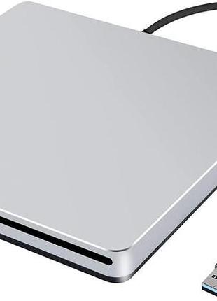 Внешний dvd-привод nolyth ct02 usb 3.0 type-c cd dvd +/-rw