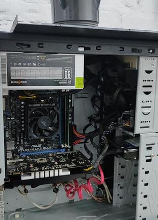 Компьютер на базе процессора amd a8-5600k (4 ядра)/mb asus f2a55-m lk2 plus/ram ddr3 16gb/ssd 128gb/hdd 320gb/gtx 550ti 1gb/бж 700w (platinum)/dvd-rw