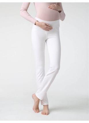 Джеггинсы женские conte fantasy happy belly 17с-409тсп (для беременных) 164-90/xs, white