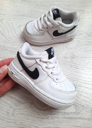 Кожаные кроссовки nike force 1 кросівки кеды черевики