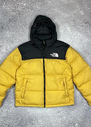 Куртка-пуховик мужской the north face 1996 retro nupt желтый size m