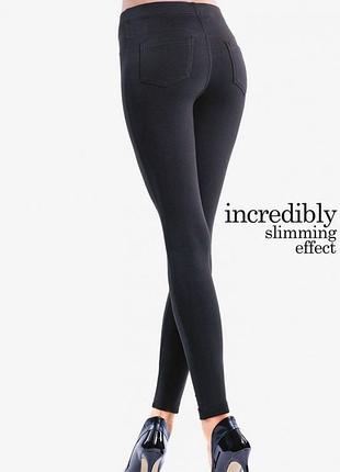 Джеггинсы женские conte fantasy goldy line трикотажные 20с-1068тсп 164-90/xs, black