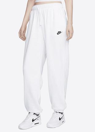 ☁️ жіночі спортивні штани nike sportswear club fleece mid-rise oversized sweatpants (розмір xl)