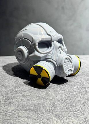 ☢️ колпак на фаркоп «сталкер» (под шар 50 мм) серый