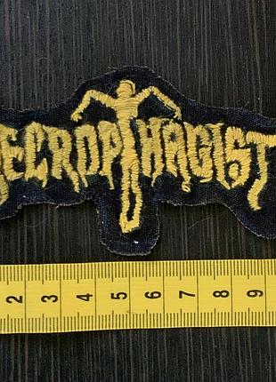 Метал нашивки(патчі) necrophagist