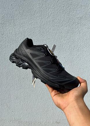 Чоловічі кросівки salomon xt-6 gore-tex black (41-45)