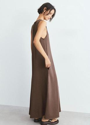 Длинное платье pull &amp; bear 3