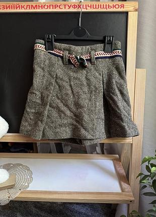 Тепла спідниця шортами zara 128р на 8років