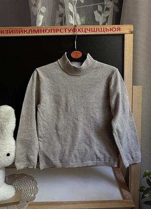 Теплий бежевий гольф zara 116р