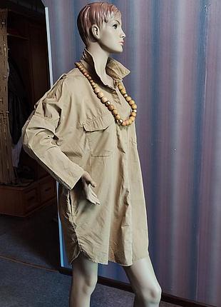 Сукня фірми zara в стилі мілітарі