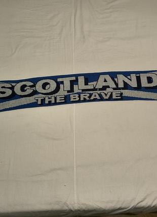 Scotland the brave - шарф спортивный фанатский зб. шотландии