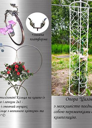 Кільце для кашпо 2в1