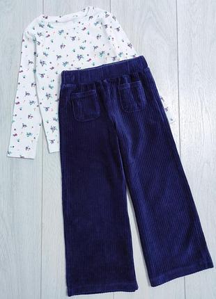 Велюровые брюки 5-6 лет