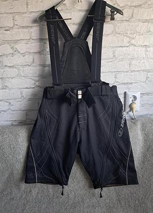 Горнолыжные шорты-самосвалки ziener jason softshell (размер l)