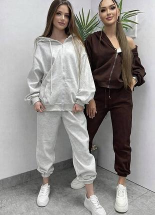 Базовий спортивний костюм двонитка люкс ✨ топ ціна та якість