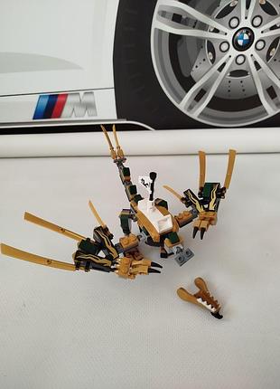 Конструктор лего нінзяго 70666 lego ninjago золотий дракон