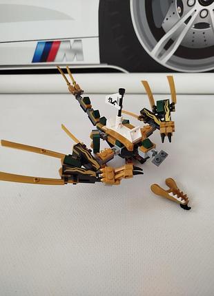Конструктор лего нинзяго 70666 lego ninjago золотой дракон.