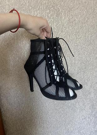 Туфлі для хай хілс,підбори для танців high heels,хілси сітка танцювальні туфлі