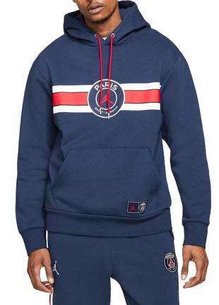 Толстовка чоловіча nike m j psg fleece po dj3928-410