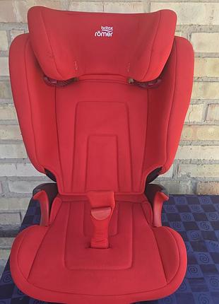 Автокресло britax römer kidfix2 r isofix fire red