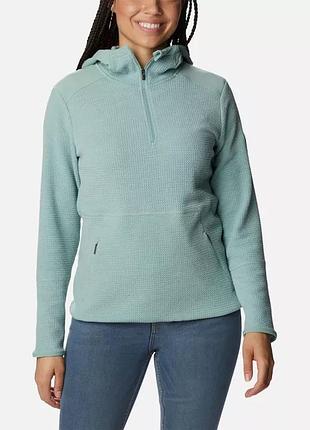 Жіночий худі columbia sportswear cottage creek half zip толстовка з капюшоном