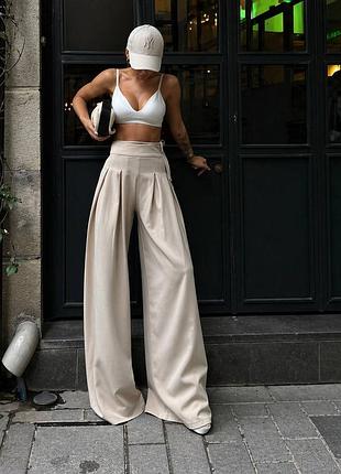 ✨ трендові штани-палаццо «palazzo chic»✨sмод. 688