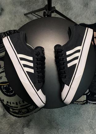 Кросівки adidas nizza чорні, чоловічі, розмір 44