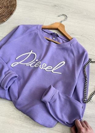 Брендовый свитшот oversize diesel (оригинал)