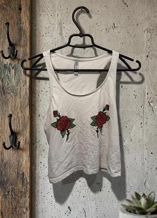 Топ cropp білий xs-m