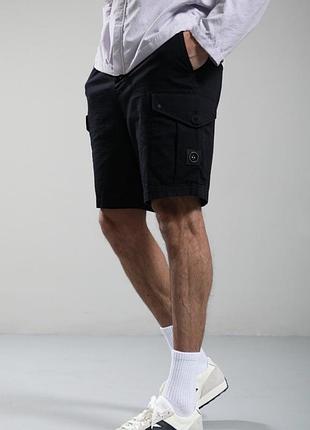 Шорти marshall artist ainsdale black shorts | оригінал