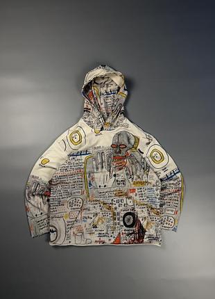 Худі кофта толстовка h&m x jean-michel basquiat by ev bravado & tela d'amore