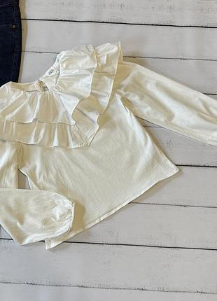 Блузка zara розмір 140 блуза шкільна форма
