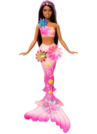 Barbie барби русалочка цветочная магия jdm723 flower magic mermaid doll
