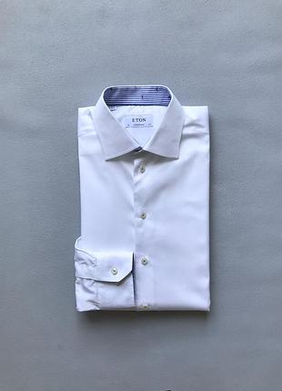 Рубашка мужская белая eton