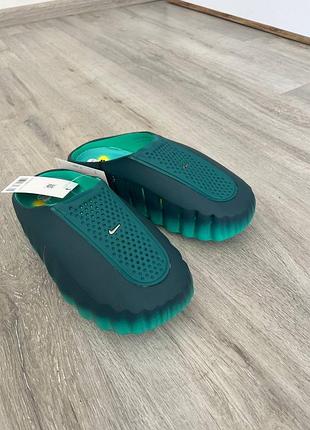 Шльопанці nike clog premium green