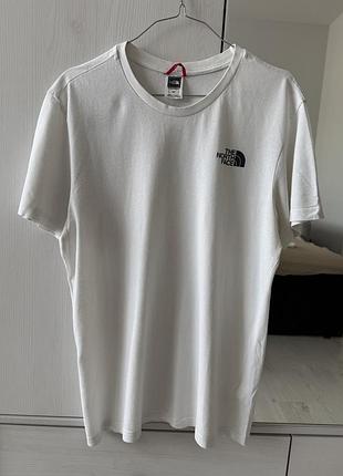 Футболка the north face біла базова tnf розмір s