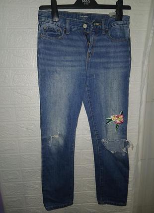 Джинси old navy boyfriend skinny для дівчинки (р. 12 regular / 145-153 см
